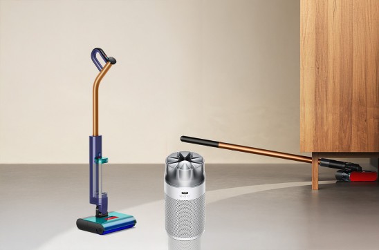 Dysoni uudised 2026: nutikad põrandapesuseadmed ja vaikne õhupuhasti kaasaegsetele kodudele