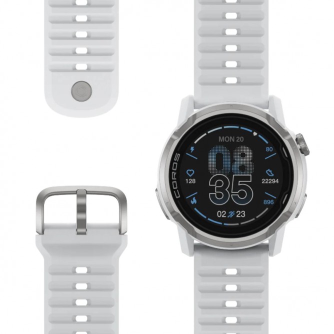 COROS APEX 4 GPS spordikell, 42mm White