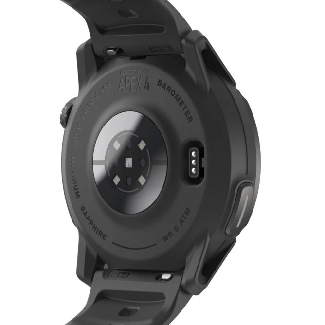 COROS APEX 4 GPS spordikell, 46mm Black