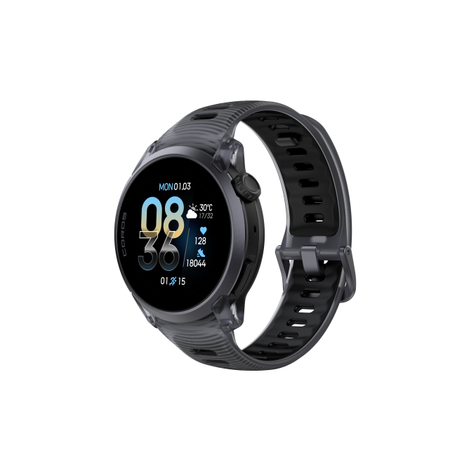 COROS PACE 4 GPS spordikell, Black Crystal Nylon