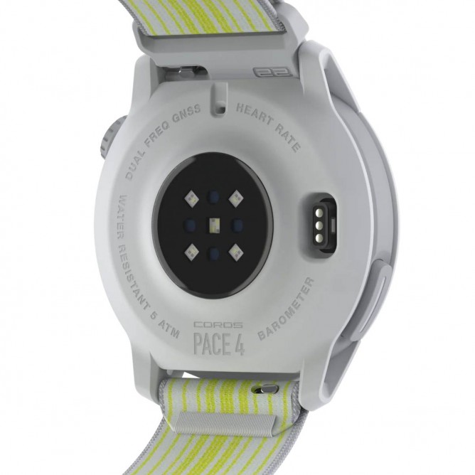 COROS PACE 4 GPS spordikell, Nylon White