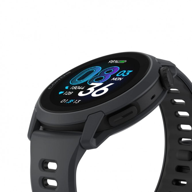 COROS PACE 4 GPS spordikell, Silicone Black