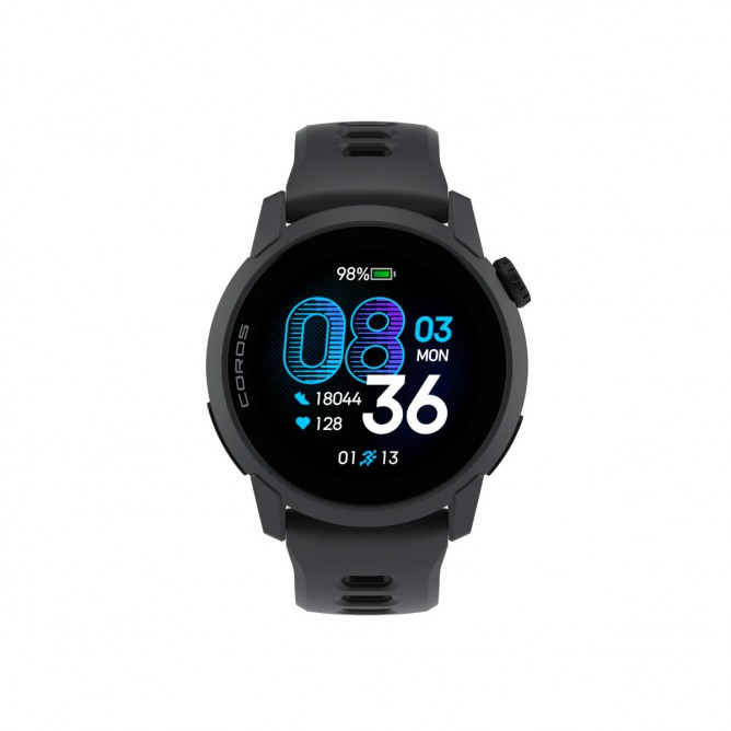 COROS PACE 4 GPS spordikell, Silicone Black