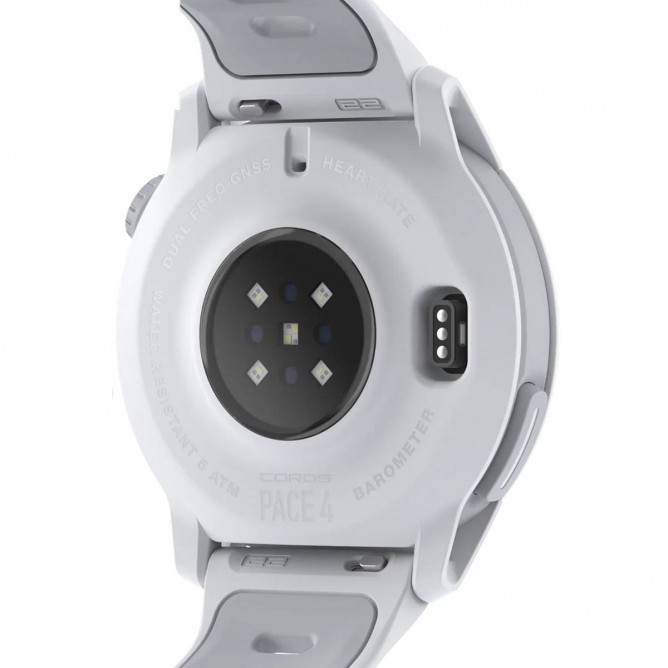 COROS PACE 4 GPS spordikell, Silicone White