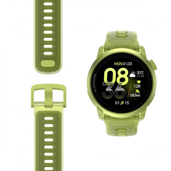 COROS PACE 4 GPS spordikell, Yellow Crystal