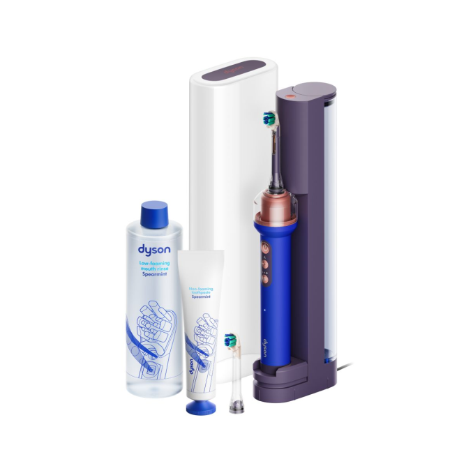 Dyson CameraJet™ Elektriline hambahari irrigaatoriga, Ceramic Ultra Blue