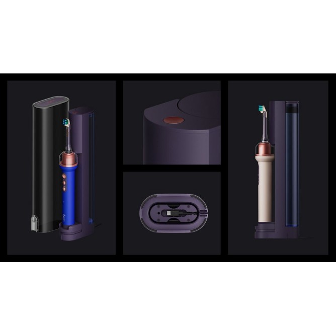 Dyson CameraJet™ Elektriline hambahari irrigaatoriga, Ceramic Ultra Blue