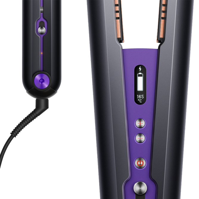 DYSON HS03 CORRALE PRO juuste kujundamise sirgendaja, must/lilla