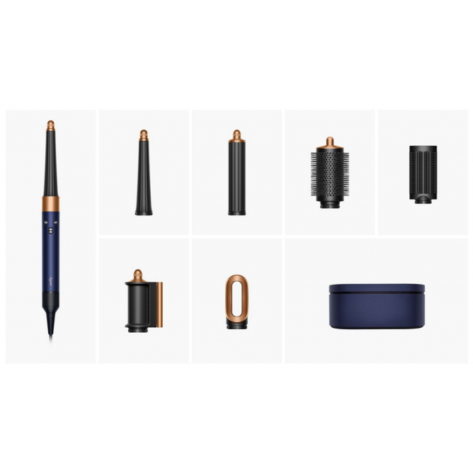 DYSON HS08 Airwrap ID Straight+Wavy, Prussian blue/Rich copper