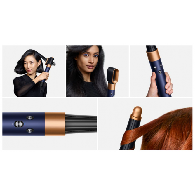 DYSON HS08 Airwrap ID Straight+Wavy, Prussian blue/Rich copper