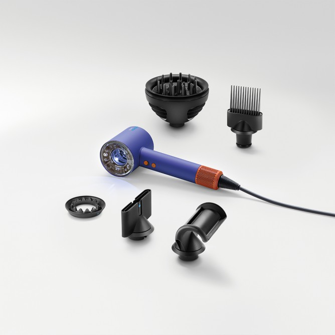 DYSON SUPERSONIC NURAL föön, Vinca Blue/Topaz