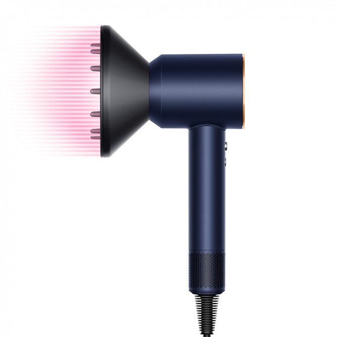 DYSON Supersonic HD07 (T3/T4) föön, sinine/vask
