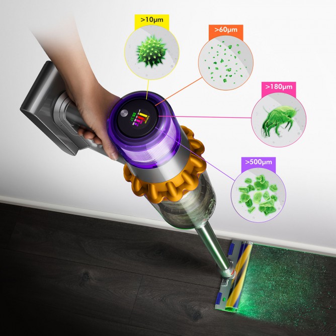 DYSON V15 Detect Absolute juhtmeta tolmuimeja