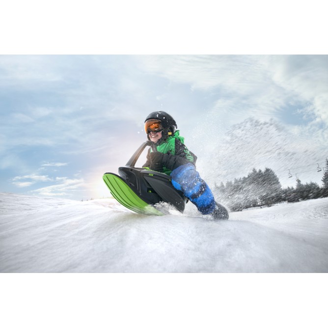 GIZMO RIDERS SKIDRIFTER SLED, MYSTIC GREEN