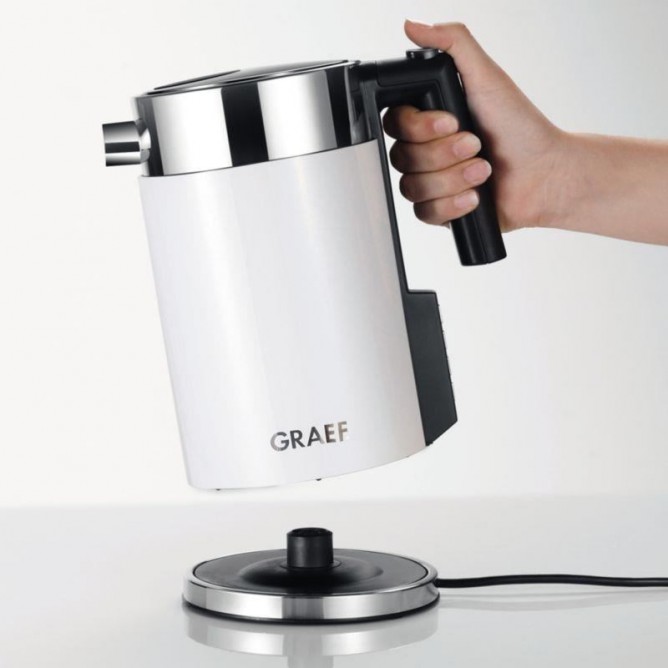 GRAEF WK701EU Roostevabast terasest veekeetja, Valge