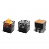 HOFATS Cube tulekorv, pruun