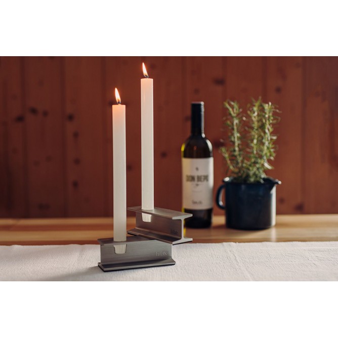 HOFATS Henry metal candle 13, silver