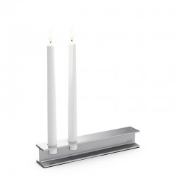 HOFATS Henry metal candle 30, silver