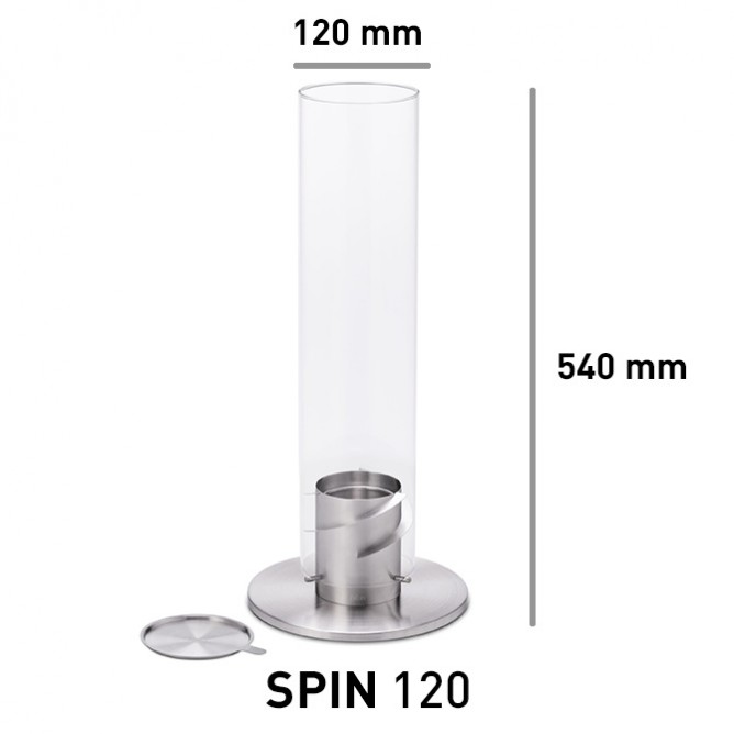 HOFATS SPIN 120 bioetanoolilatern