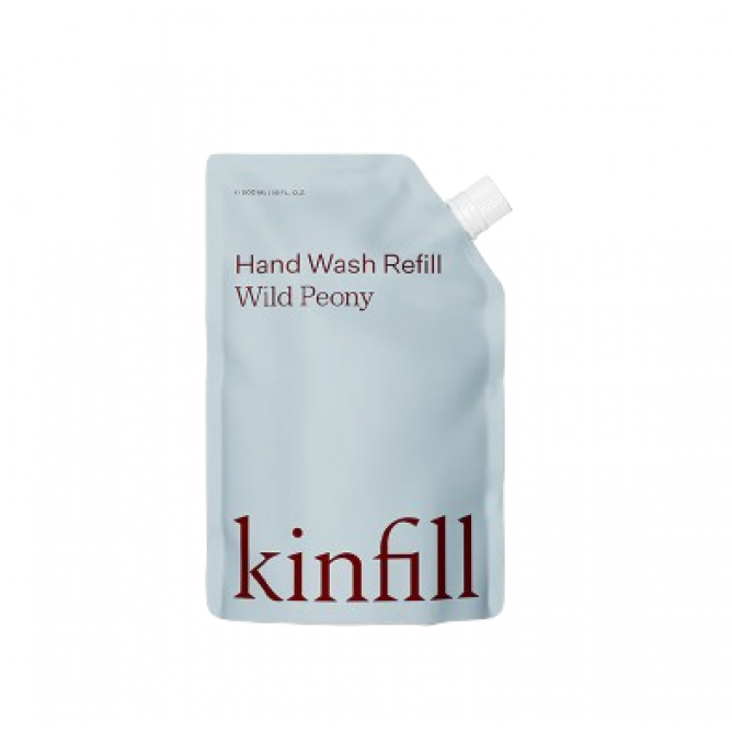 KINFILL Kätepesuseebi täitepakk, metsik pojeng, 500 ml