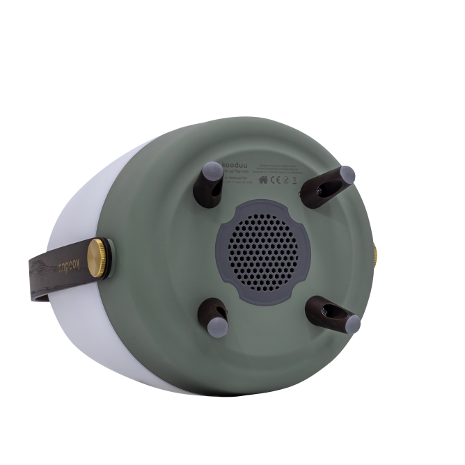 KOODUU SOUND BY JBL Lite-up Play Mini, kõlar/lamp JBL helisüsteemiga, Petroleum