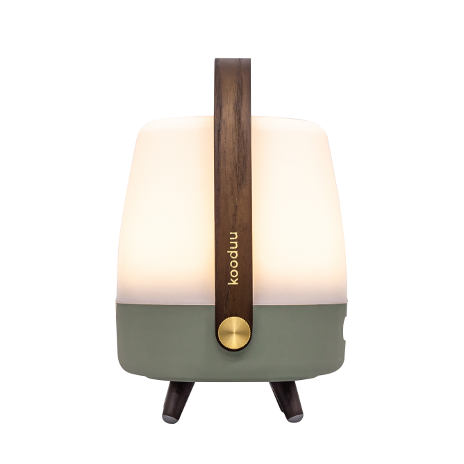 KOODUU SOUND BY JBL Lite-up Play Mini, kõlar/lamp JBL helisüsteemiga, Petroleum