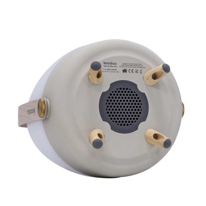 KOODUU SOUND BY JBL Lite-up Play Mini, kõlar/lamp JBL helisüsteemiga, Sand