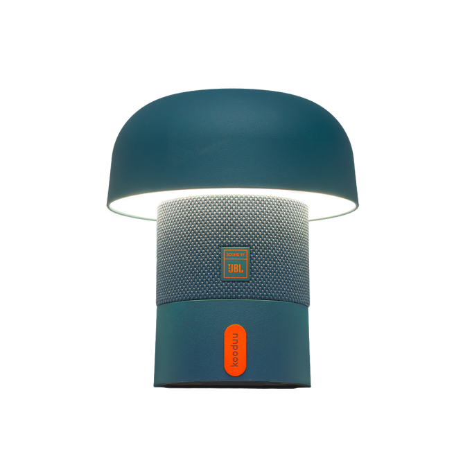 KOODUU Sensa Play Mini kõlar/lamp JBL helisüsteemiga, Deep Aquamarine