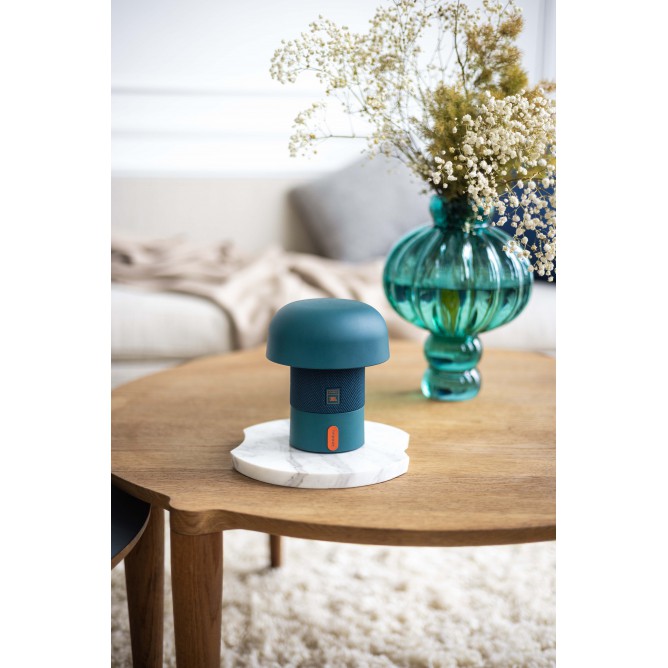 KOODUU Sensa Play Mini kõlar/lamp JBL helisüsteemiga, Deep Aquamarine