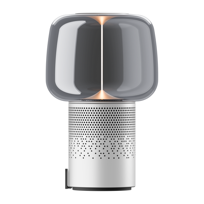 KOODUU SOUND BY JBL Serena Play kõlar/lamp JBL helisüsteemiga, Frosted Silver