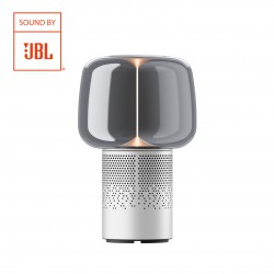 KOODUU SOUND BY JBL Serena Play kõlar/lamp JBL helisüsteemiga, Frosted Silver