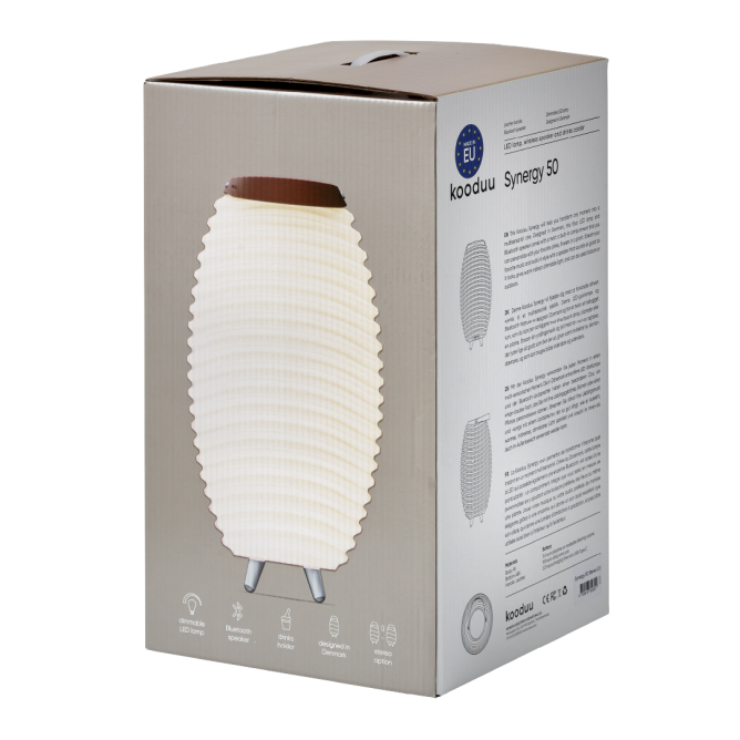 KOODUU Synergy 50 kõlar, LED lamp, veinijahuti