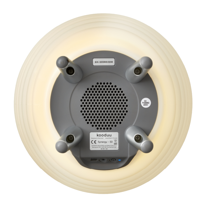 KOODUU Synergy 50 kõlar, LED lamp, veinijahuti