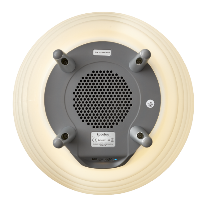 KOODUU Synergy 65 kõlar, LED lamp, veinijahuti