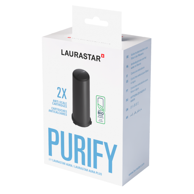 LAURASTAR AURA anti-scale filter cartridges, 2 pcs.
