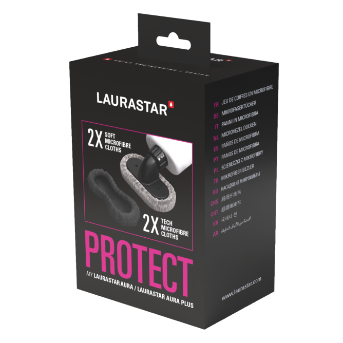 LAURASTAR AURA PLUS mikrokiudlapid, 4 tk