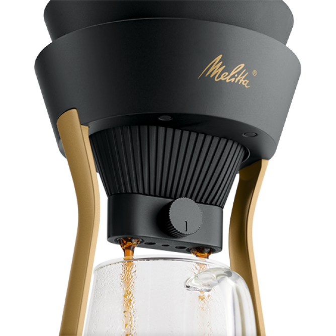 MELITTA AMANO POUR OVER filterkohvimasin, kuldne