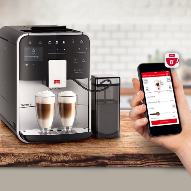 MELITTA BARISTA TS SMART kohvimasin, hõbe