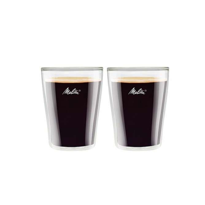 Melitta topeltklaasist tassid, 200 ml