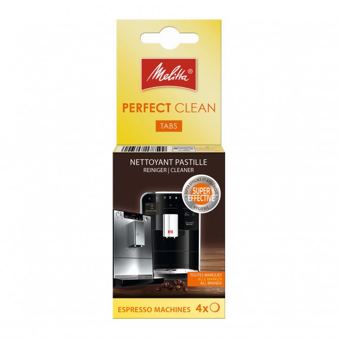 MELITTA PERFECT CLEAN puhastustabletid kohviautomaatidele, 4x1,8g