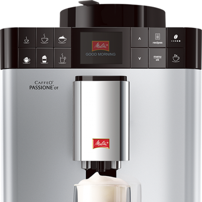 MELITTA PASSIONE OT kohvimasin, hõbe