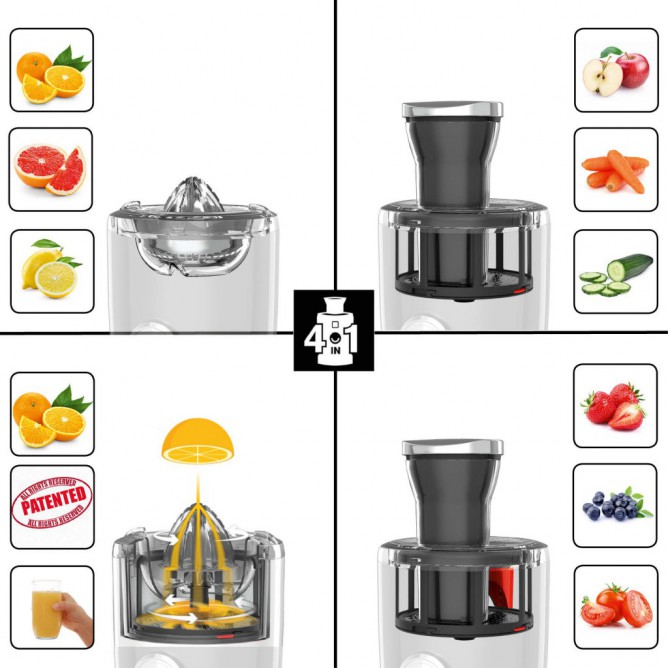 NOVIS Vita Juicer S1 mahlapress, kreem