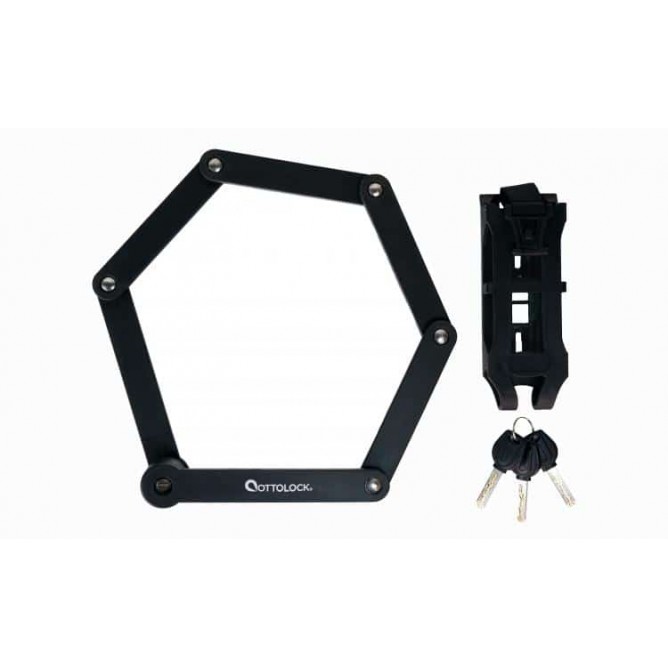 OTTOLOCK SIDEKICK E-Bike Folding Lock (Black)