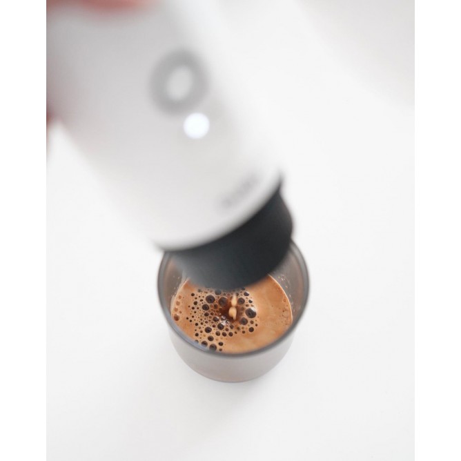 OUTIN NANO kaasaskantav espressomasin, pearl white