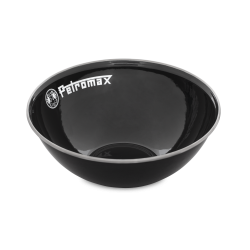 PETROMAX enamel bowl, black, pcs, 1l