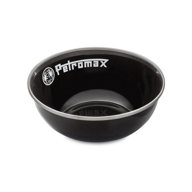 PETROMAX enamel bowl, black, pcs, 600ml