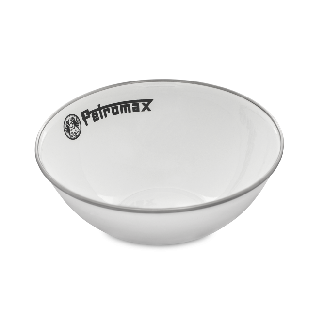 PETROMAX enamel bowl, white, pcs, 600ml