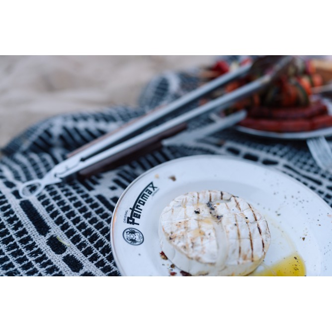 PETROMAX Enamel Plates white, 2pcs, 18cm