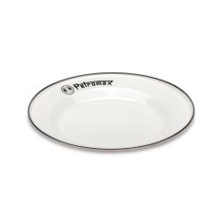 PETROMAX Enamel Plates white, 2pcs, 18cm