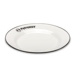 PETROMAX Enamel Plates white, 2pcs, 26cm